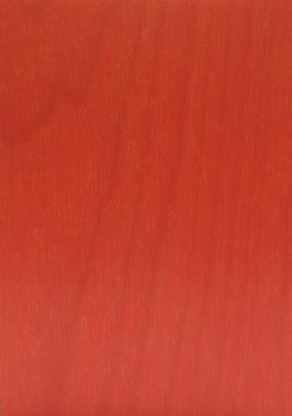 Laubsperrholz (Multiplex) S-Box Color Birke europäisch rot TransColor A/A lackiert